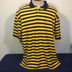 Men’s Lauren Ralph Lauren striped Cotton short sleeve polo shirt Size XXL